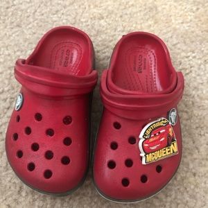 Toddler crocs.